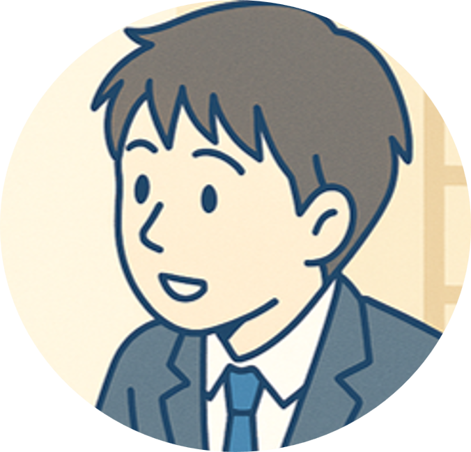 かける君_イラスト調2_円